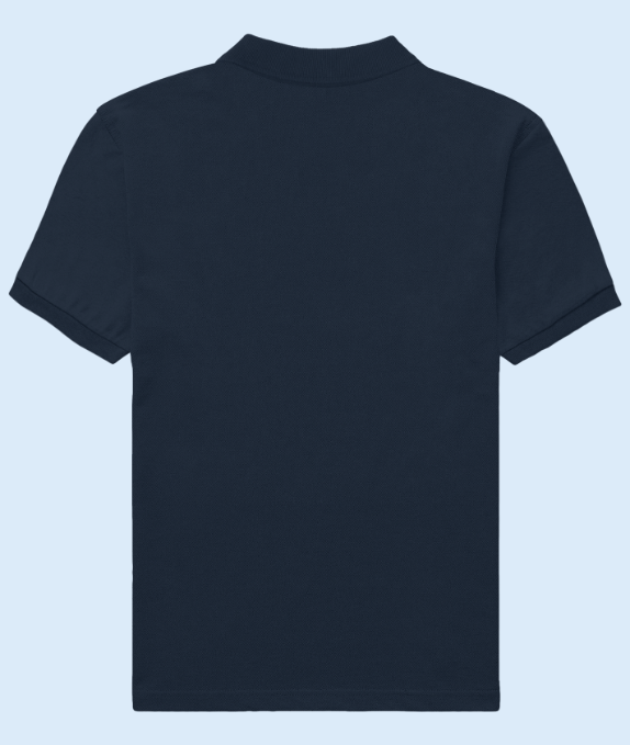 Iconic Mens Polo T-Shirt Navy Blue