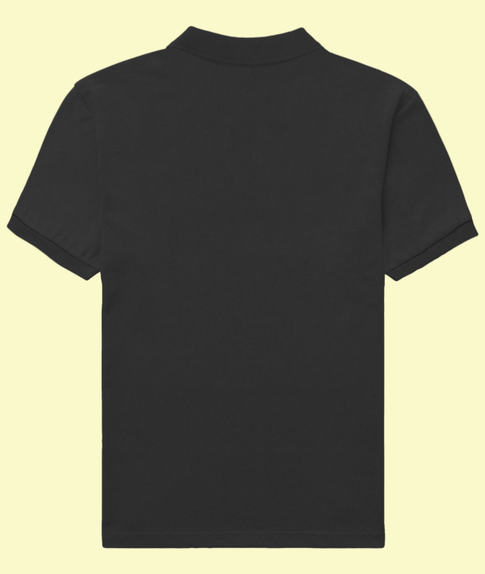 Iconic Mens Polo T-Shirt Black