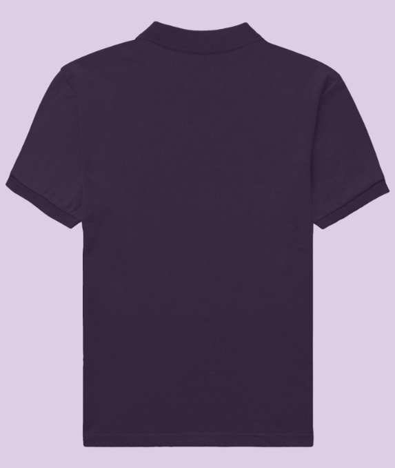 Iconic Mens Polo T-Shirt Purple