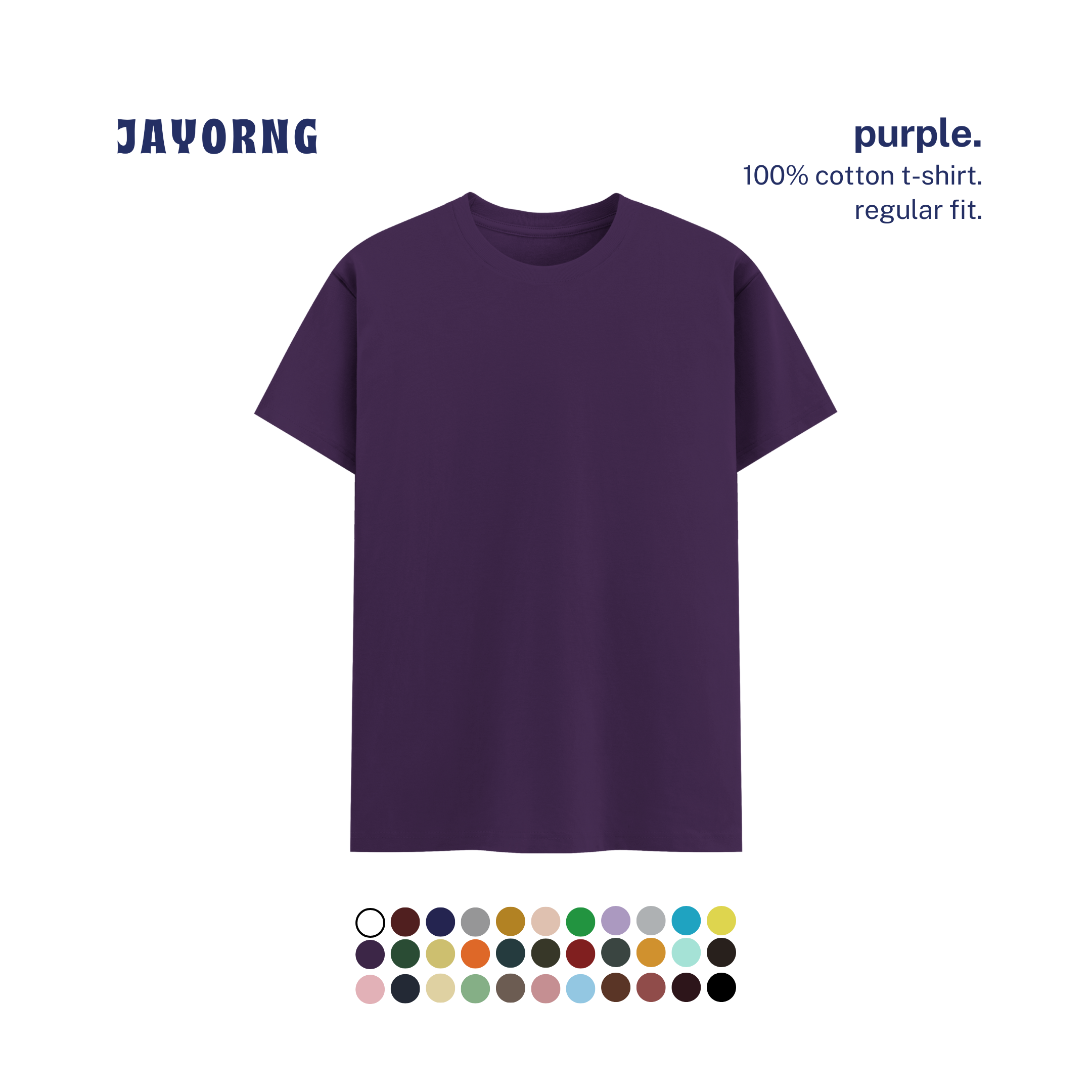 Unisex Basic T-Shirt Purple