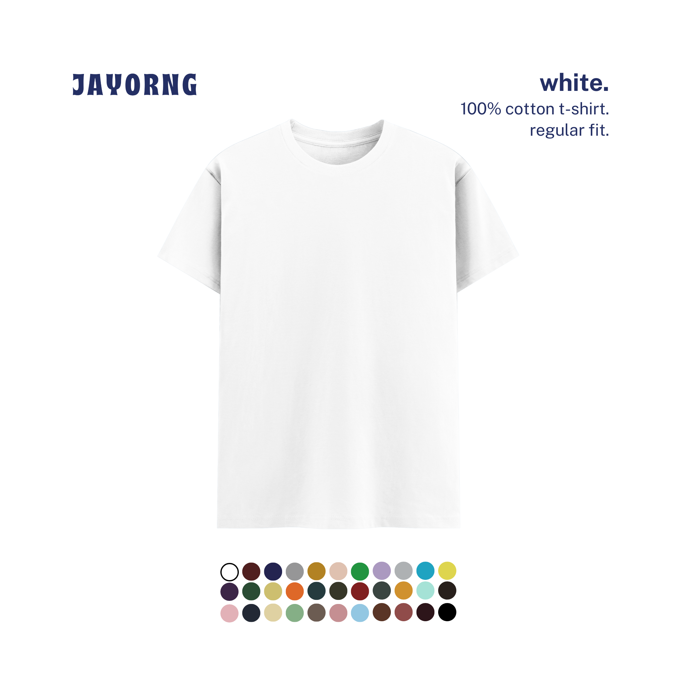 Unisex Basic T-Shirt White