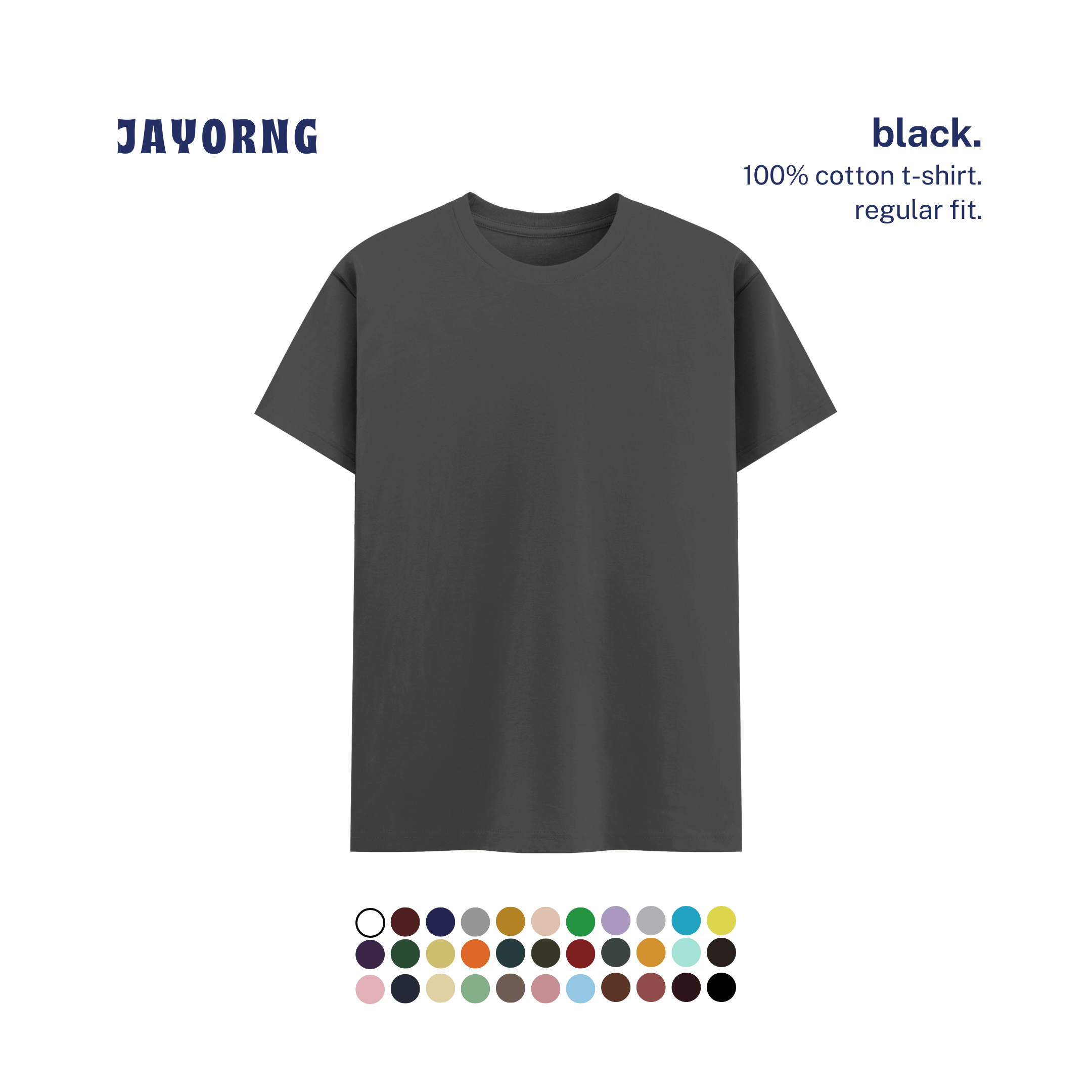 Unisex Basic T-Shirt Black