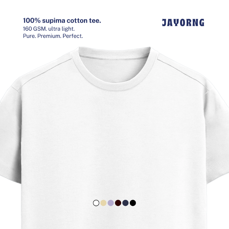 Supima Cotton Elite T-Shirt White
