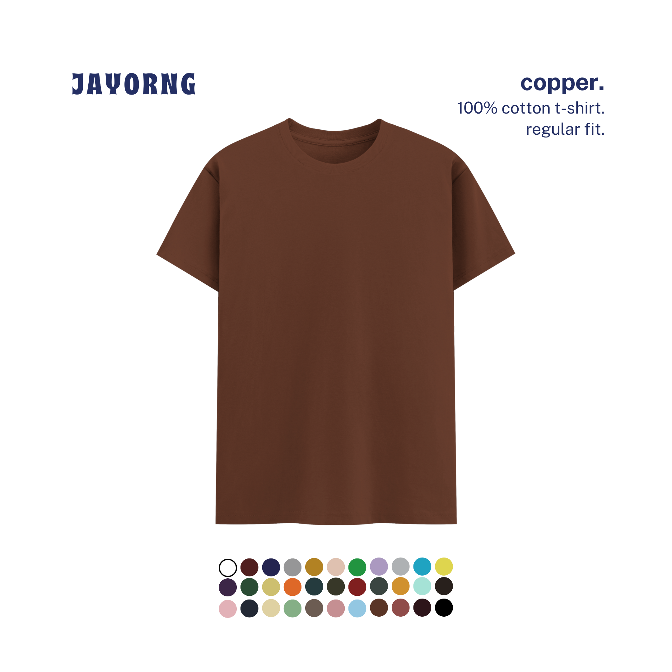 Unisex Basic T-Shirt Copper