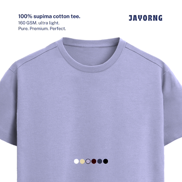Supima Cotton Elite T-Shirt Lavender