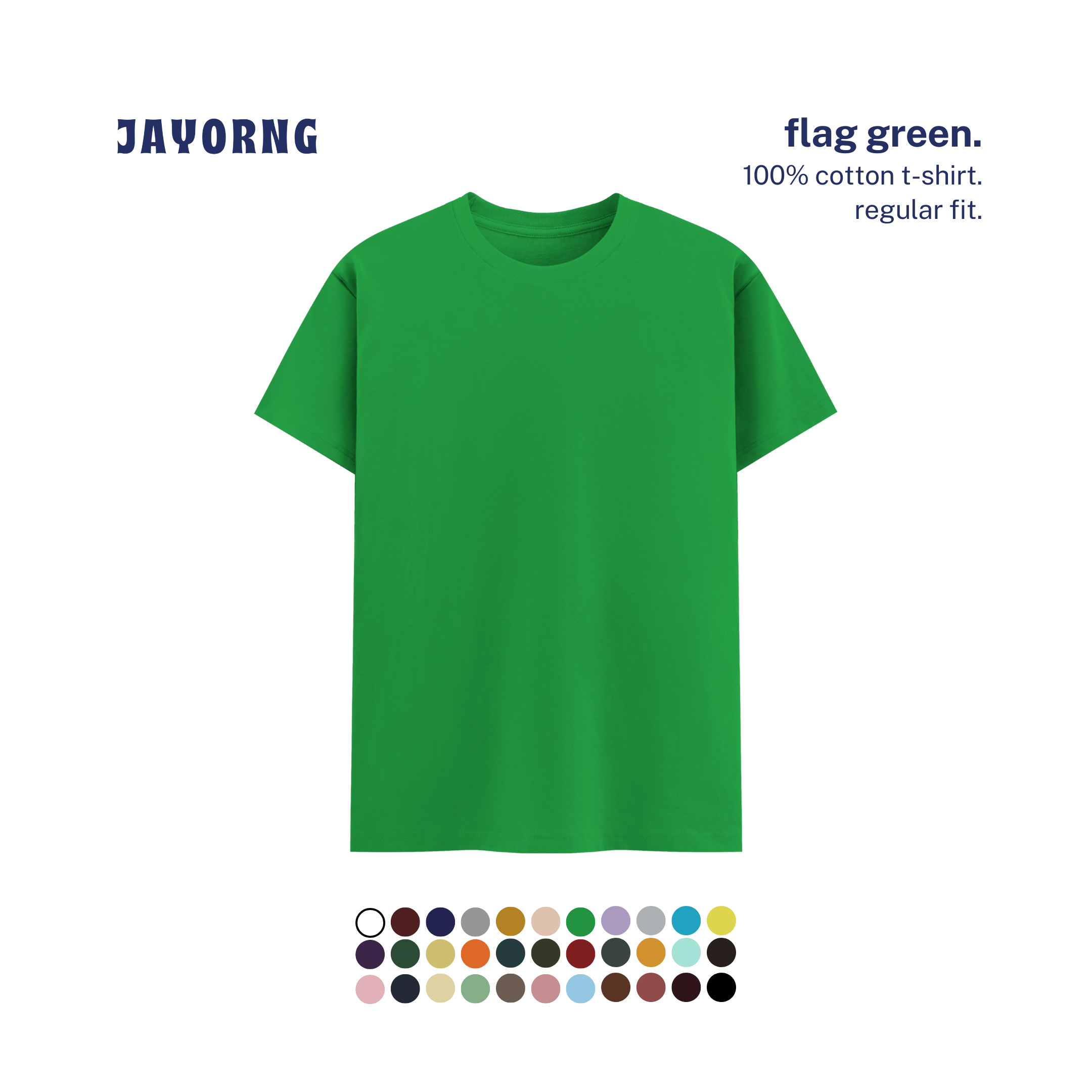 Unisex Basic T-Shirt Flag Green