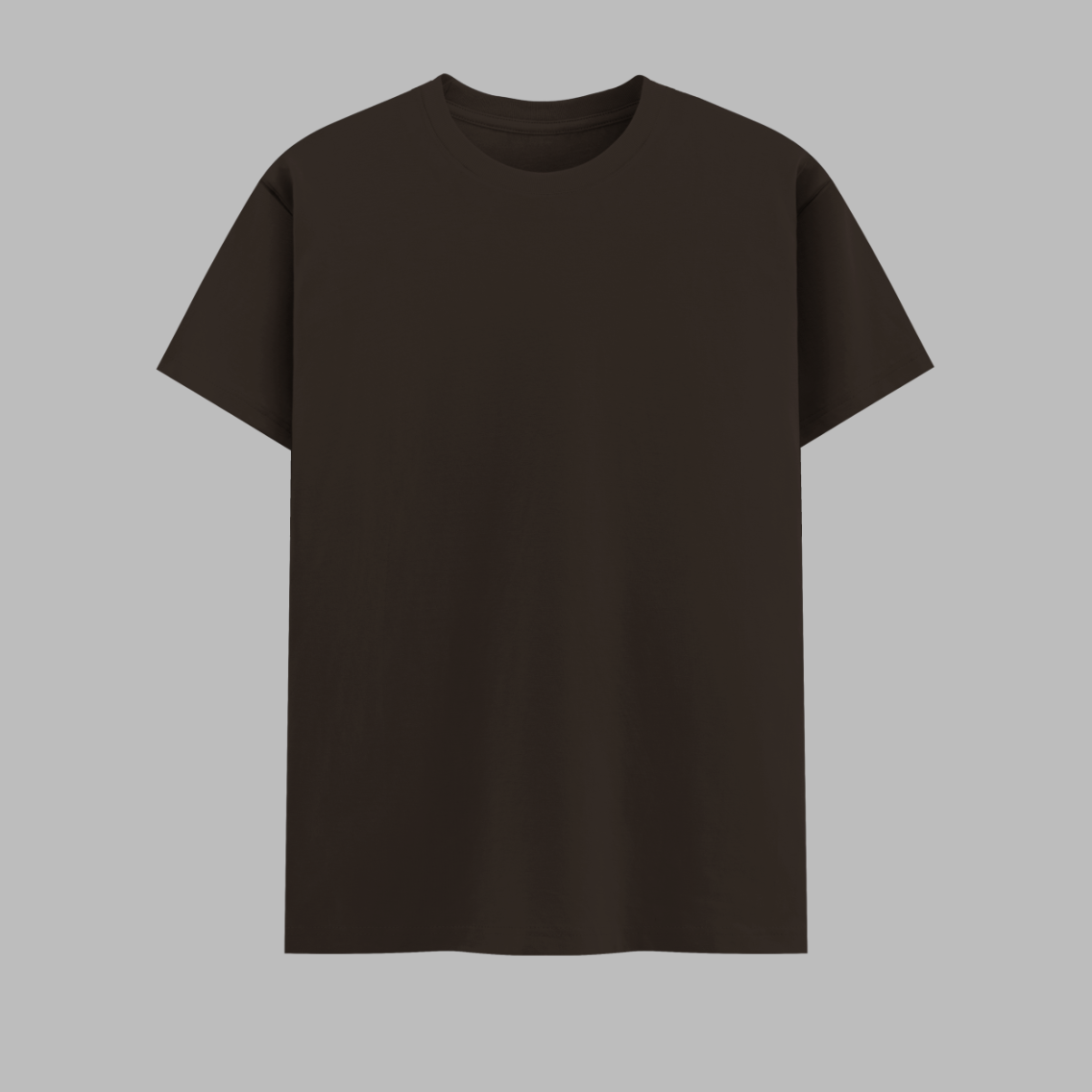 Unisex Basic T-Shirt Coffee Brown