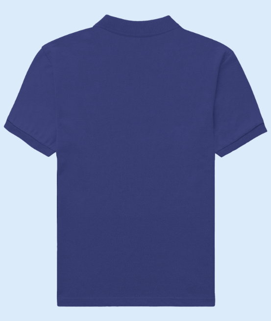 Iconic Mens Polo T-Shirt Royal Blue