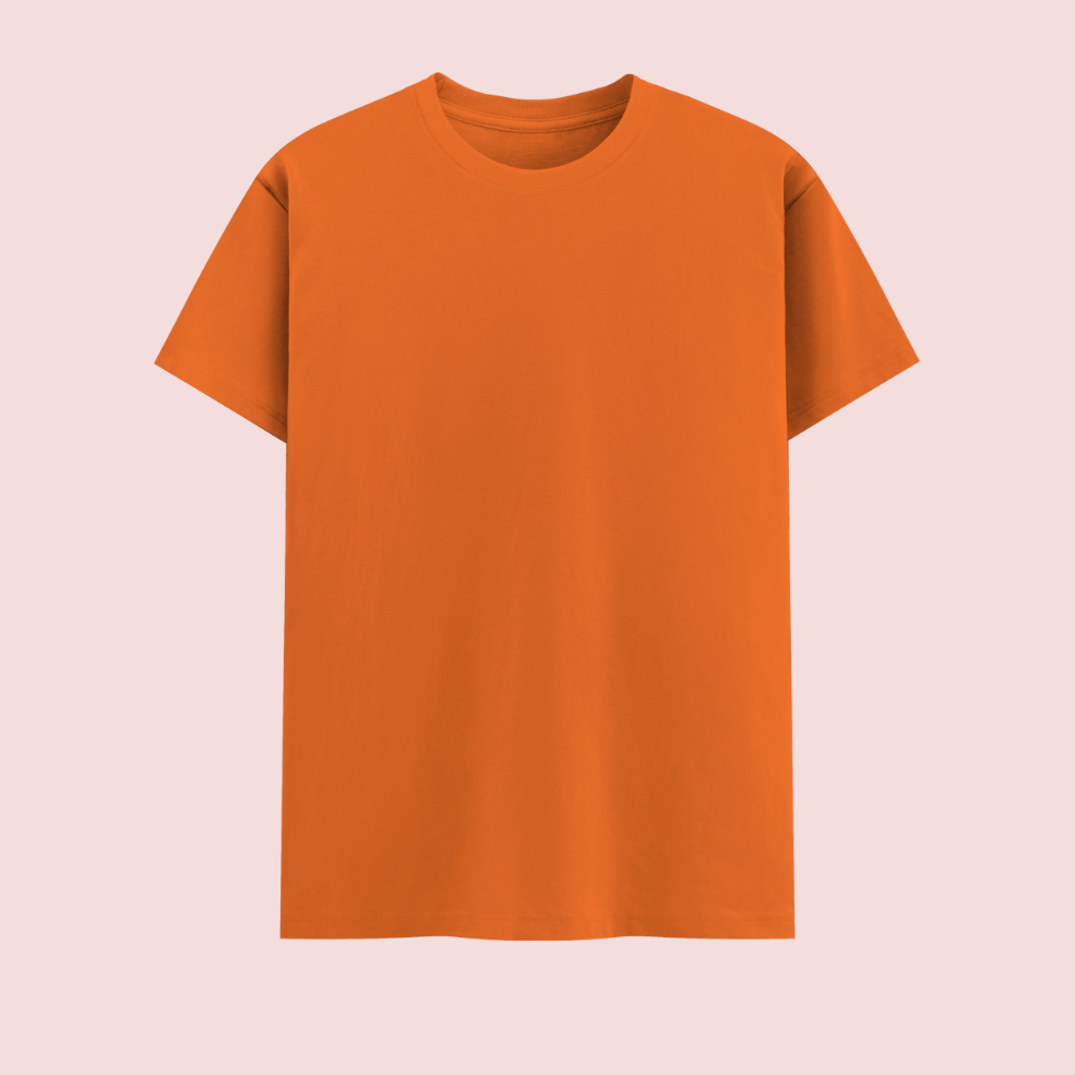 Unisex Basic T-Shirt Orange
