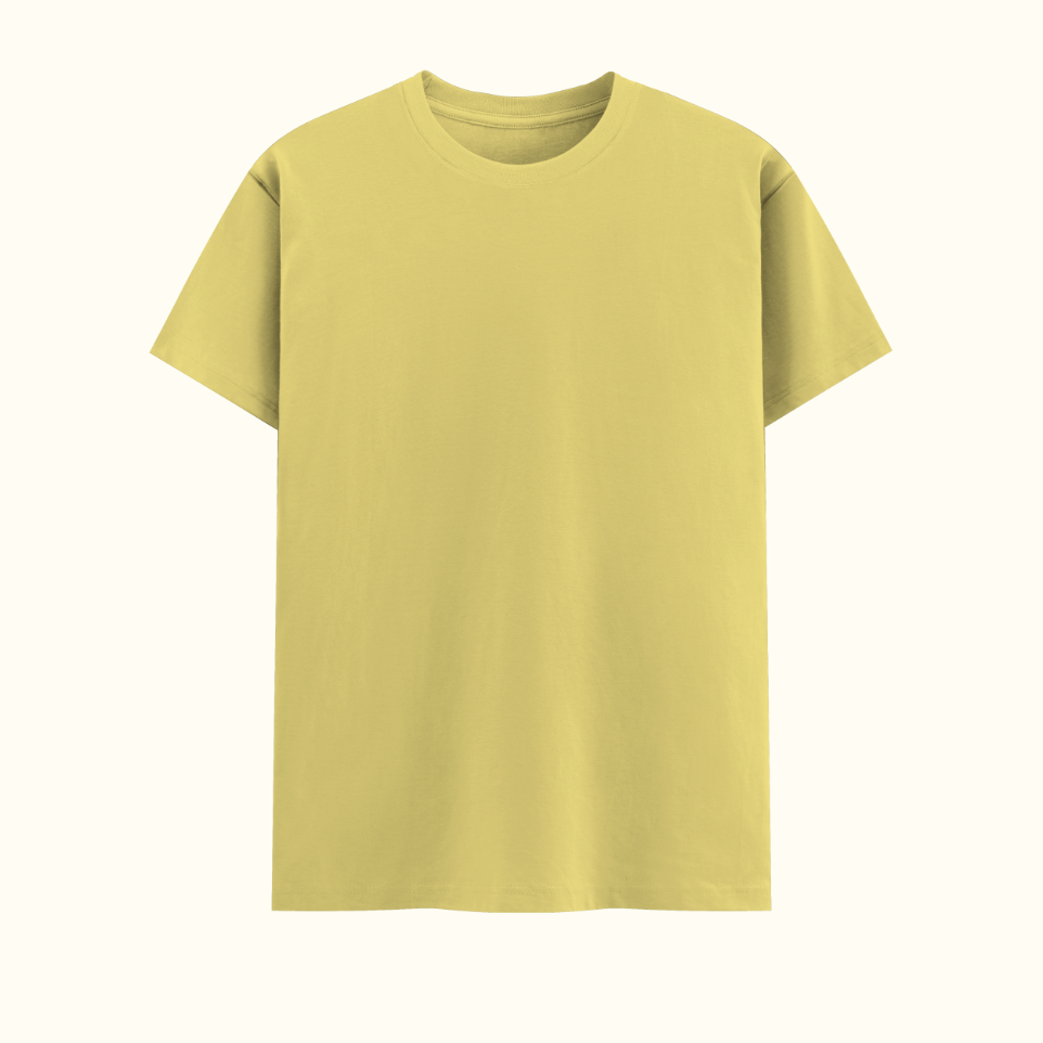 Unisex Basic T-Shirt Yellow