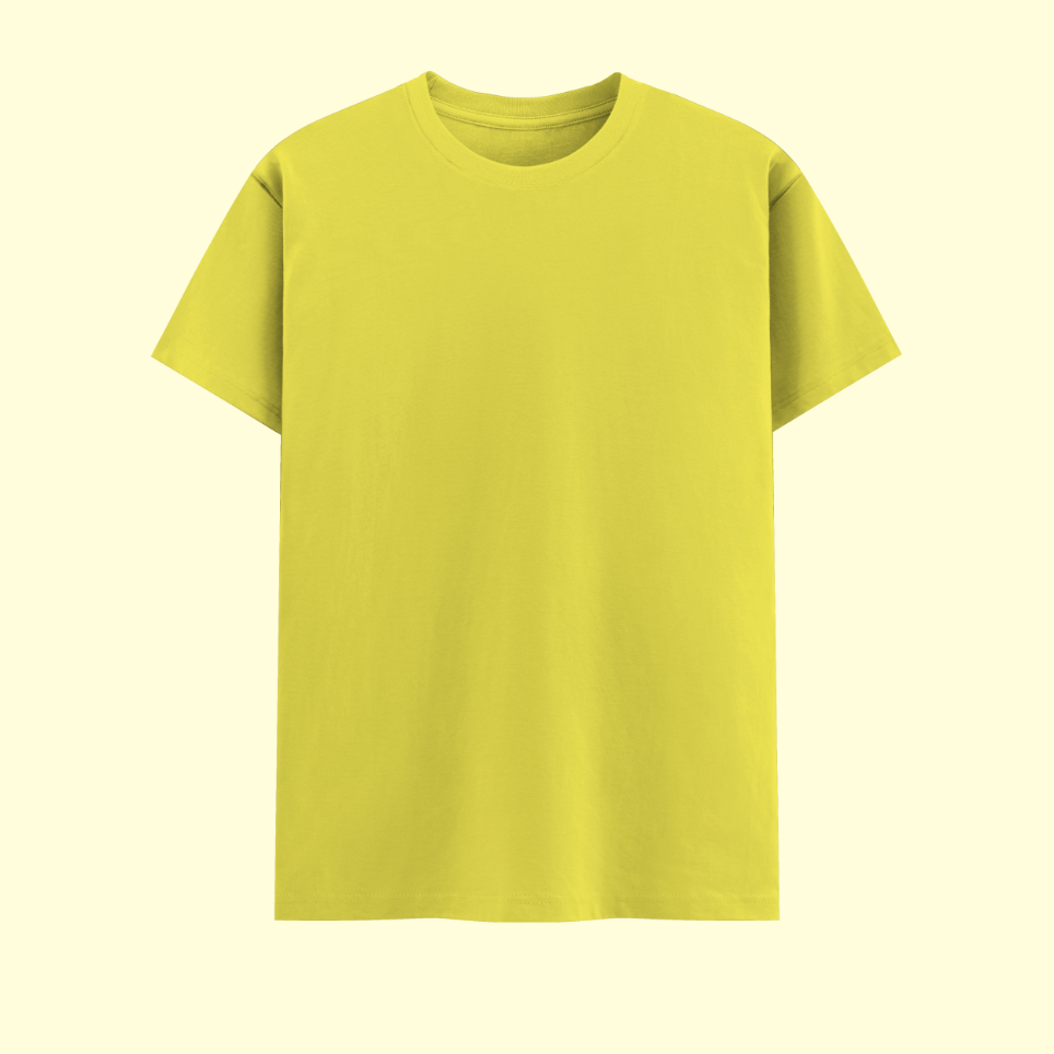 Unisex Basic T-Shirt New Yellow