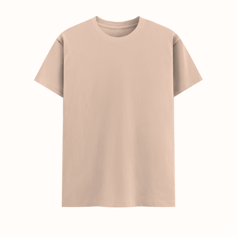 Unisex Basic T-Shirt Peach