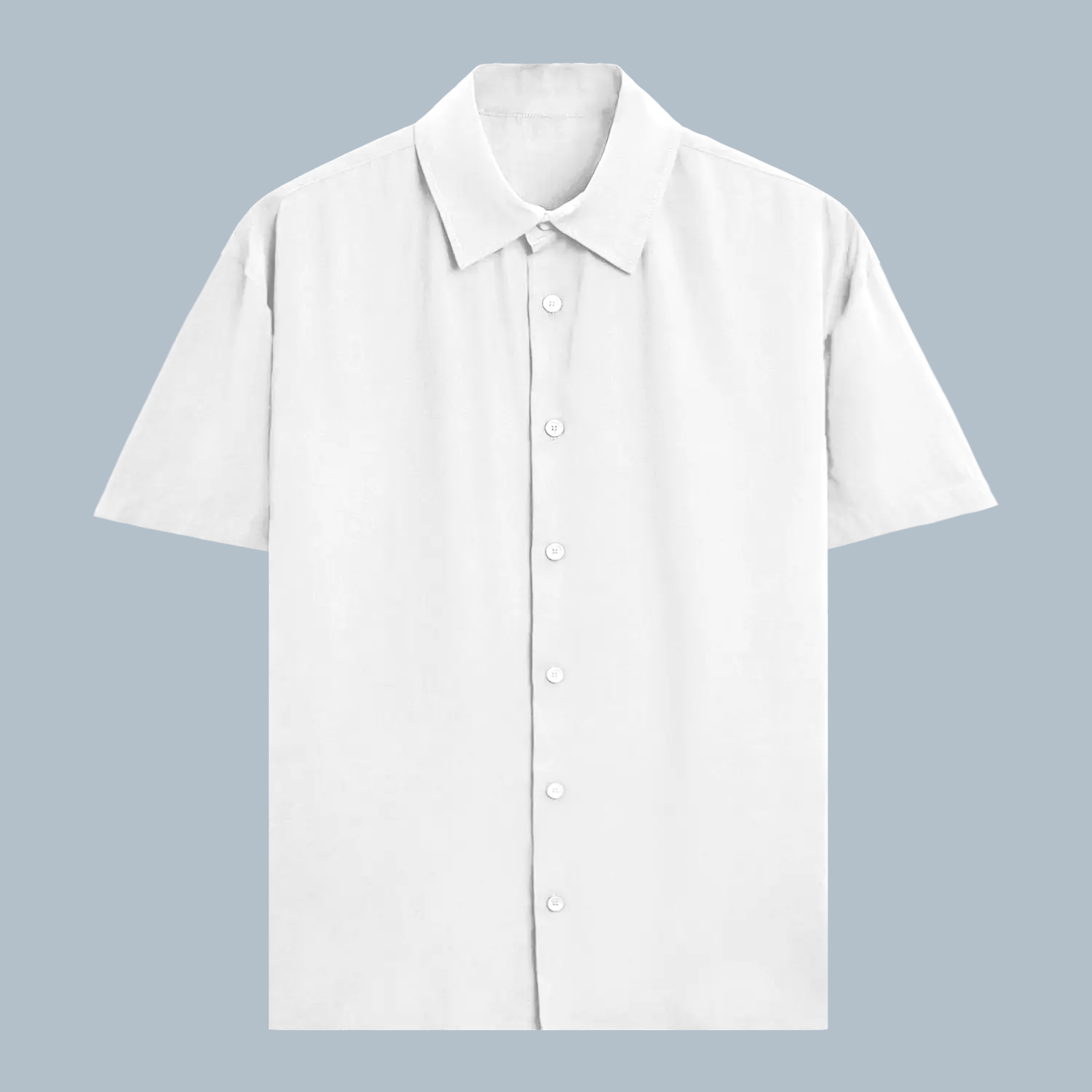 Unisex Oversized Cotton Shirt White