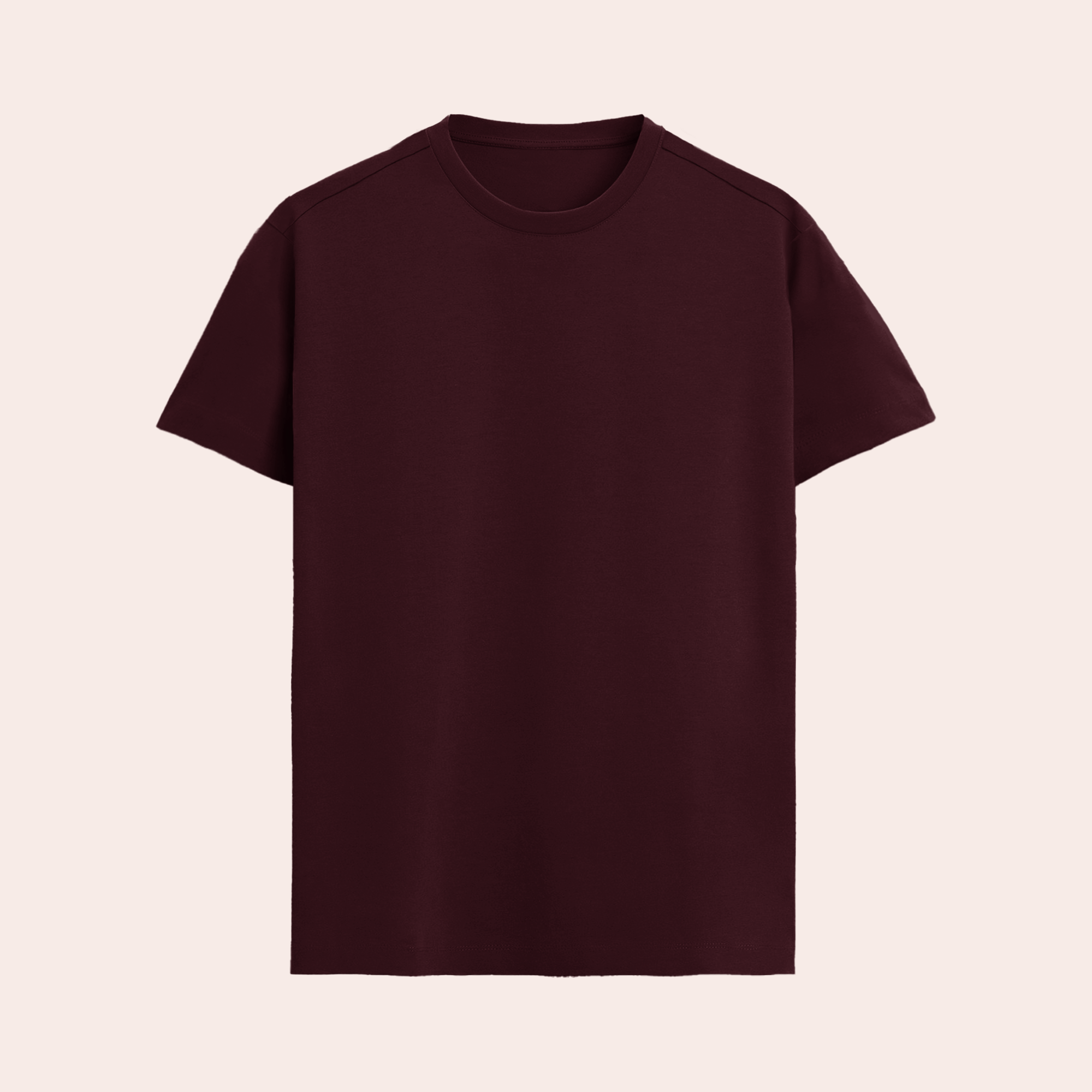 Supima Cotton Elite T-Shirt Maroon
